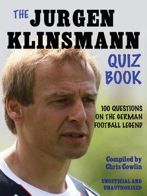 cover image of The Jürgen Klinsmann Quiz Book